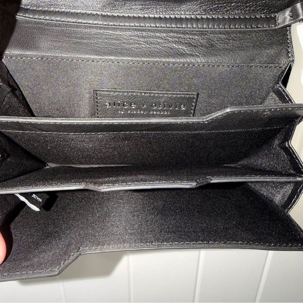 ALICE + OLIVIA Stacey Face Long Wallet with straps - Picture 8 of 8